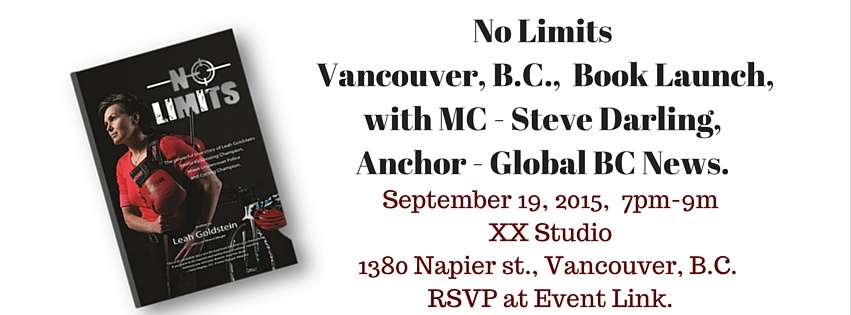 No Limits Vancouver Book Launch,